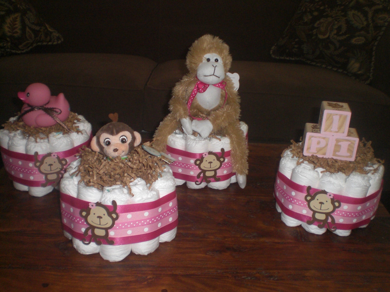 monkey baby shower decorations on Etsy, a global handmade and 