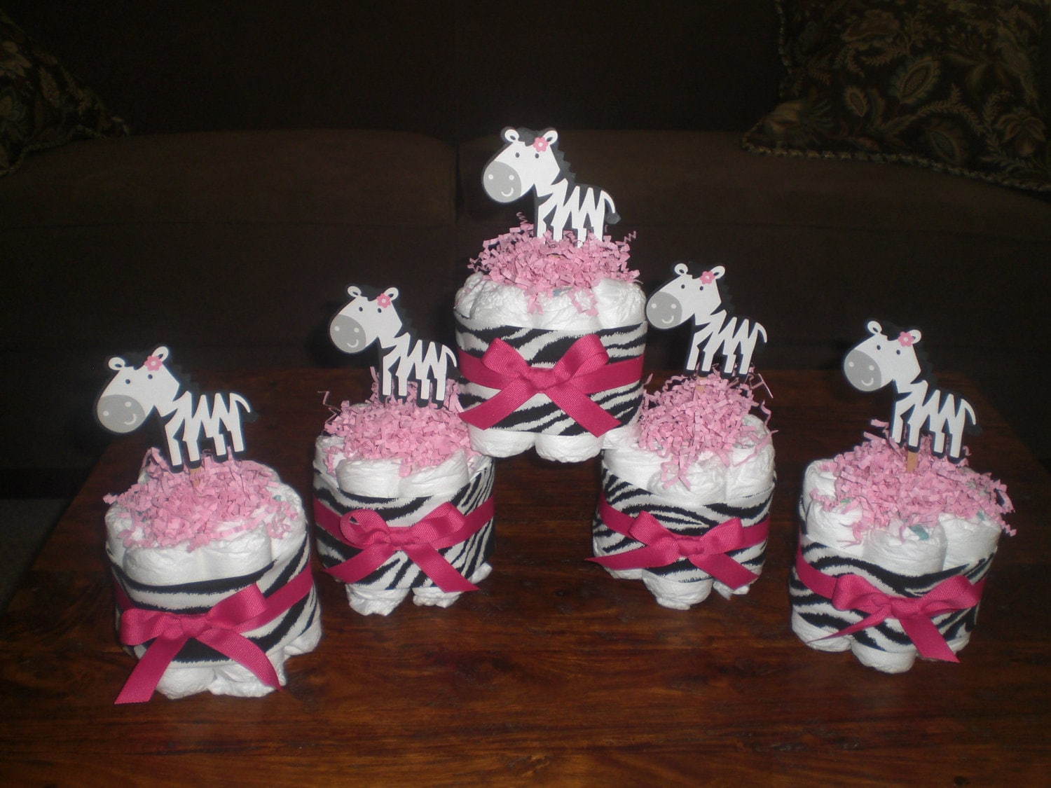 Popular items for zebra and hot pink on Etsy