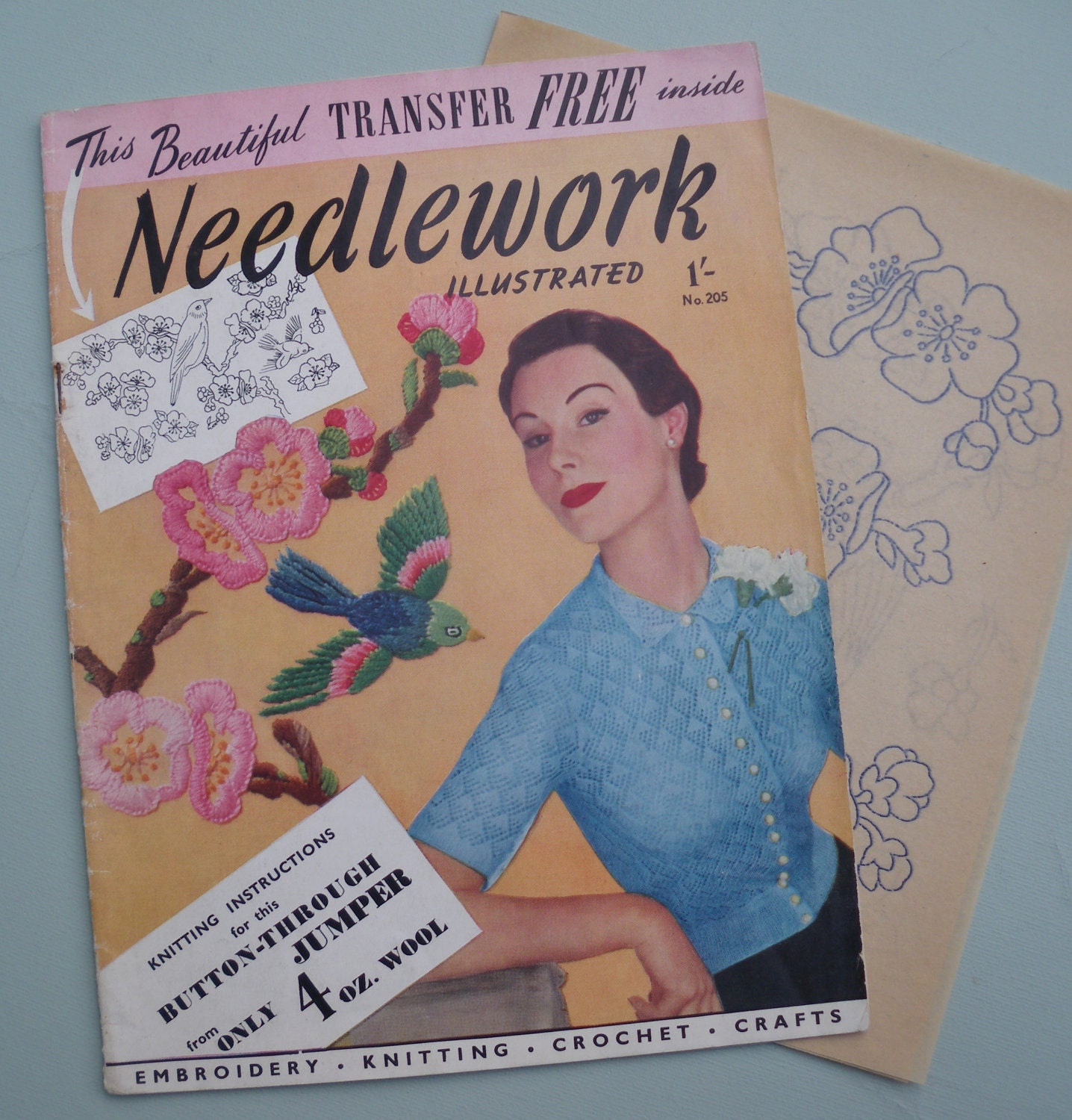 Knitting Sewing Embroidery Crochet Magazine by sewmuchfrippery