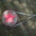 Pink and Grey Round Star Purse