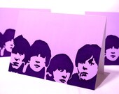 All the Lonely Purple - Set of 5 Blank Greeting Cards