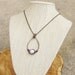 SALE. Oxidized. Copper. White. Pearl. Drop. Necklace.