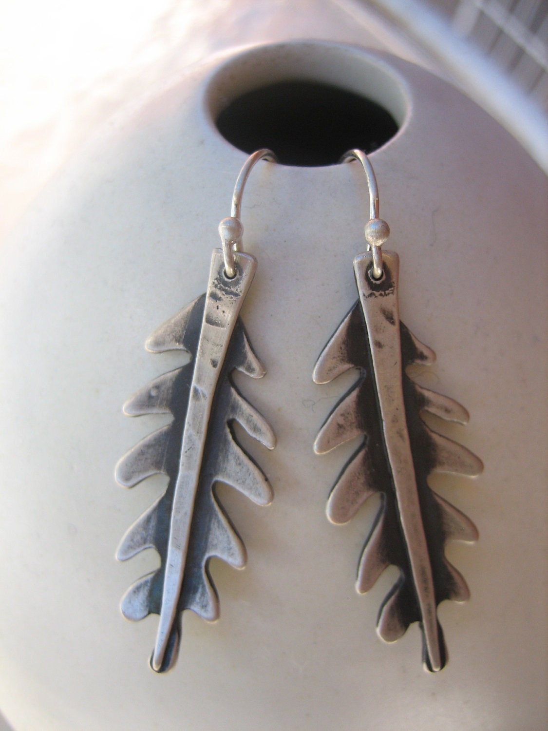 Fiddle Leaf Fern Earrings