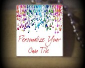 Personalize/Customize Your Own Tile...Vintage Scrabble Tile Pendant ..