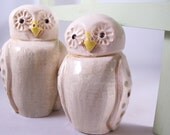 Wedding Cake Toppers - Cake Toppers Owls - Cake Toppers Birds - Ceramic Cake Toppers