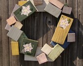 wooden wreath sculture . . . RESERVED for pot2plant