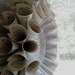 Psalm Vintage Hymnal Book Page Wreath - shabby chic cottage decor - MTO