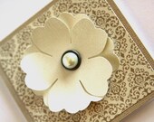 Handmade Note Cards Gift Set, Vintage Style Cards, Mini Card Set, Thank You Cards, Bridal Cards