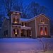 1857 Italianate Victorian Christmas Home for the Holidays 11x14 Fine Art Photography Photo Print