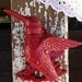 Red Hummingbird Door Knocker