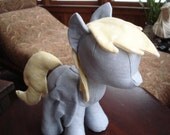 Physical Copy, Pony Plush Sewing Pattern with Unicorn Horn and Pegasus Wings (Plushie, Stuffed Toy)