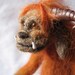 SALE - Needle felted sculpture- Ludo from Labyrinth