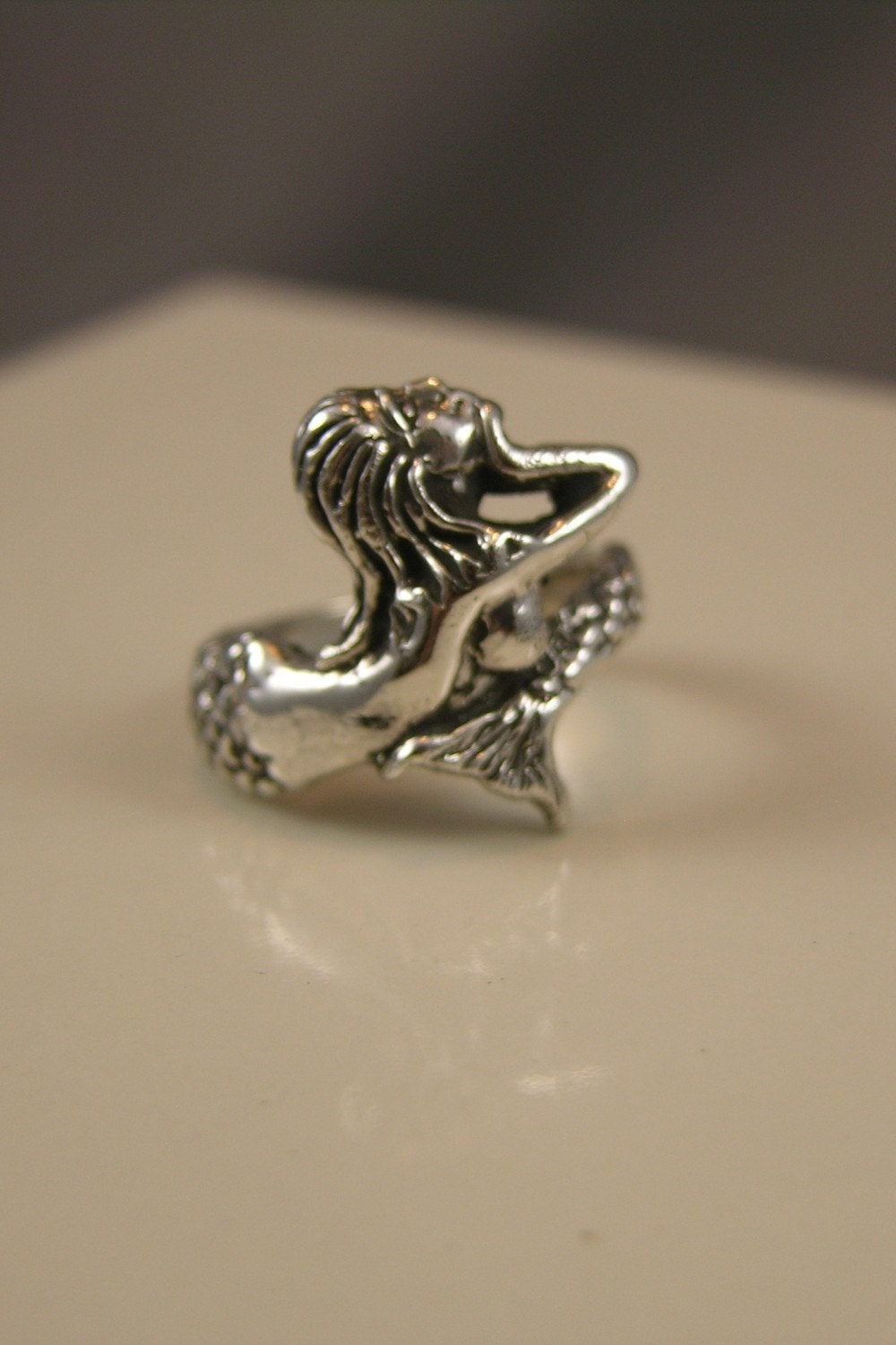 Sterling Silver Mermaid Ring