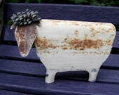 SALE - Sheep 3D Metal Sculpture