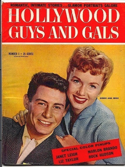 Vintage 1955 HOLLYWOOD GUYS and GALS Magazine Movie Stars