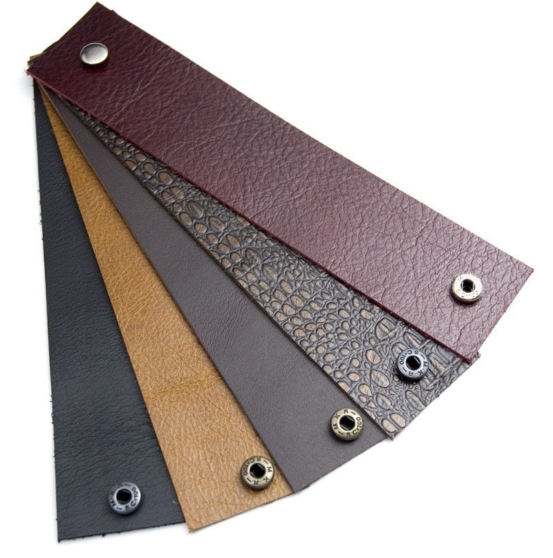 Leather Bracelet Blanks by TafuriStudios on Etsy