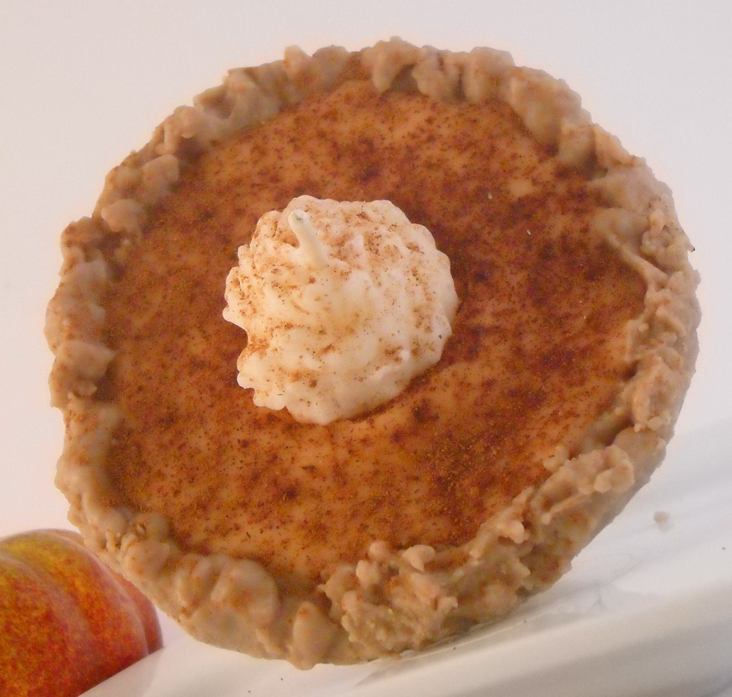 Handmade Spiced Pumpkin Pie, Soy Wax Candle