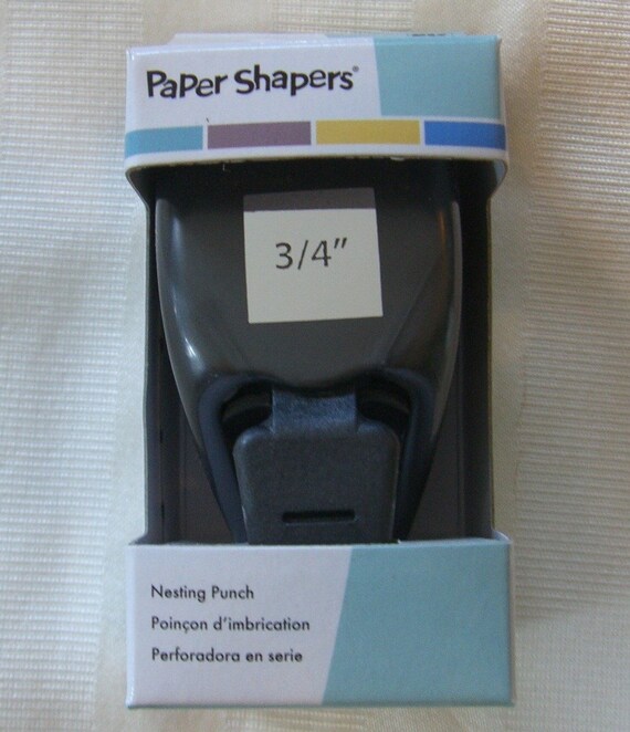 Paper Shapers Paper Punch 3/4 Inch Square by WillowRunCrafts