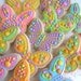 Large Butterfly Decorated Cookie Favors - Butterfly Decorated Cookies - Butterfly Cookies - Cookie Gift - 1 Dozen
