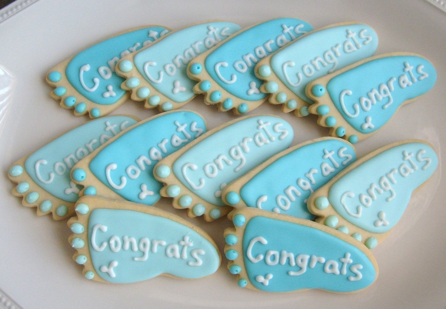 BABY FEET Cookie Favors - Baby Feet Cookies - Baby Shower Cookie Favors - Baby Feet Decorated Cookie Favors -1 Dozen