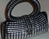 Pop Tab Purse - Lady Di (Black)