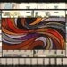 SUMMER STORM Stained Glass Window Panel