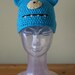 Cartoon Monster Handmade Crocheted Children Autumn Hat