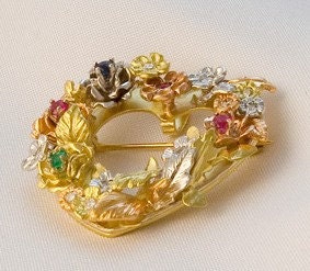 Heart-Shaped Brooch