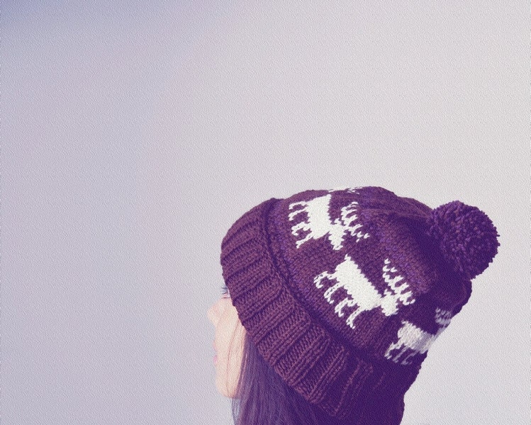 Brown Slouchy Hat