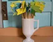Stir Stick Drink Flags, Set of 50 Flags