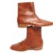 Vintage, cowboy, vegan, beatle, boots, ankle, zipper, 10 1/2, 10.5, 10, unisex, brown, wild, west, western, rockabilly, unisex, 12, 12 1/2,