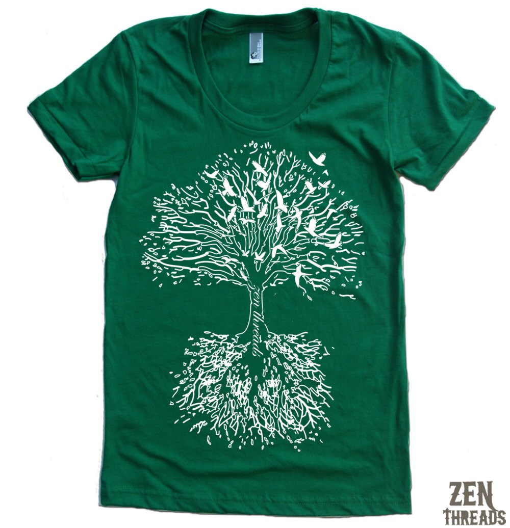 shirts with trees on them