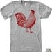 Mens Urban ROOSTER T-Shirt american apparel S M L XL (17 Colors Available)