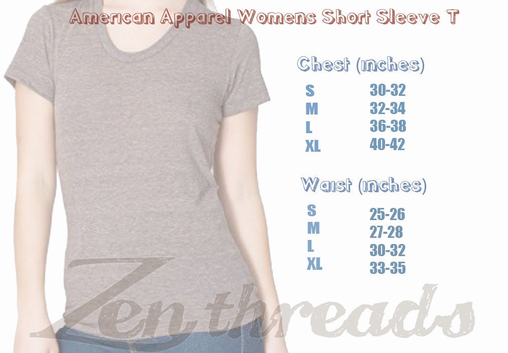 Womens Vintage PEACOCK american apparel tee S M L XL (17 Colors Available)