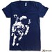 Mens SPACEMAN american apparel T Shirt S M L XL (16 Colos Available)