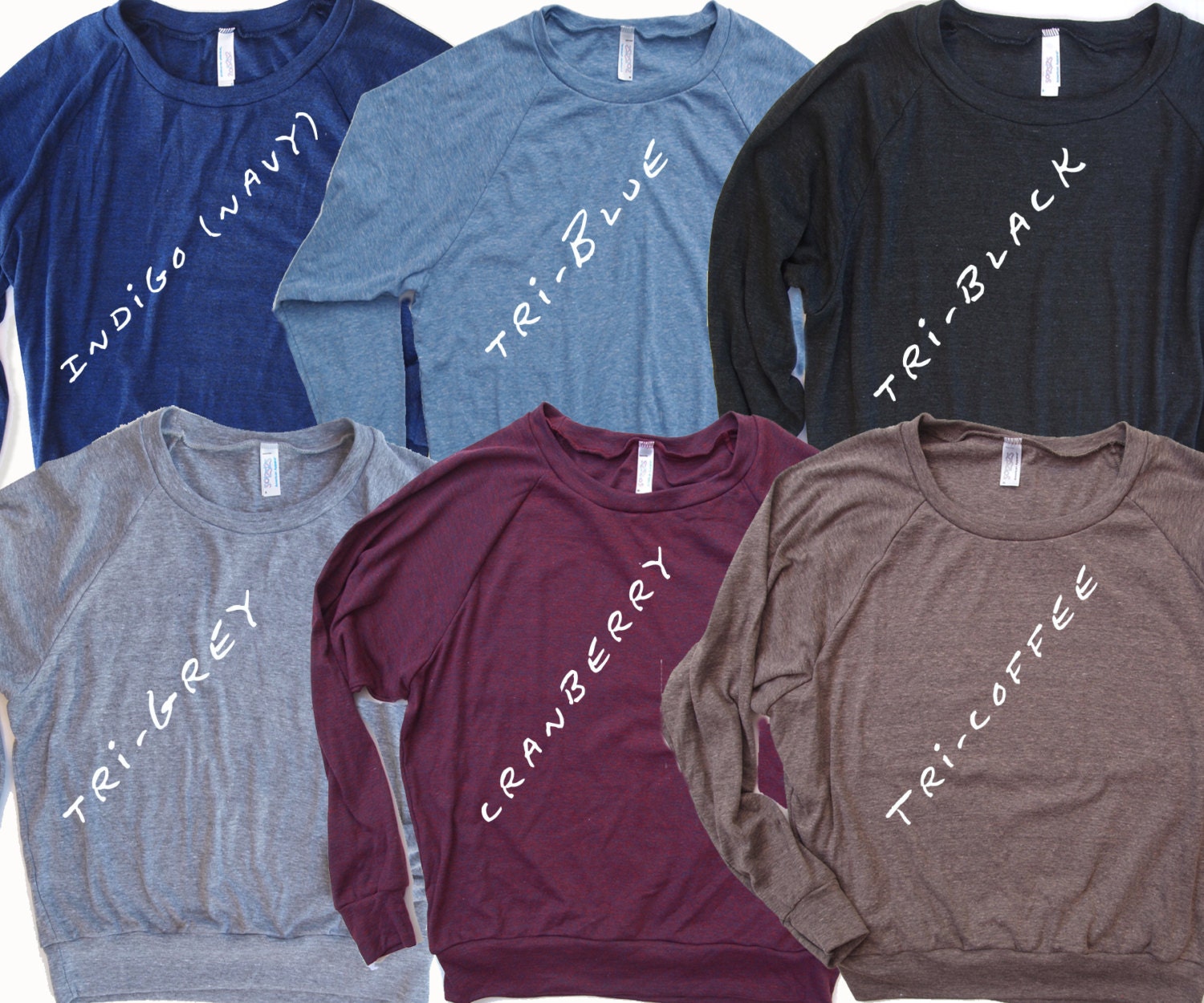 Womens California BEAR Tri-Blend Pullover - american apparel S M L (6 Color Options)