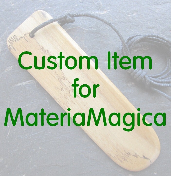 Custom Item for MateriaMagica.