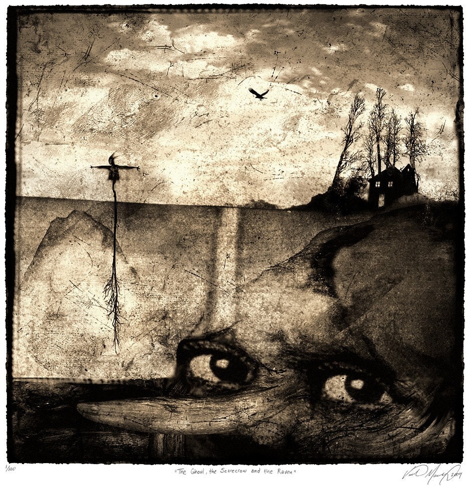 The Ghoul, the Scarecrow and the Raven