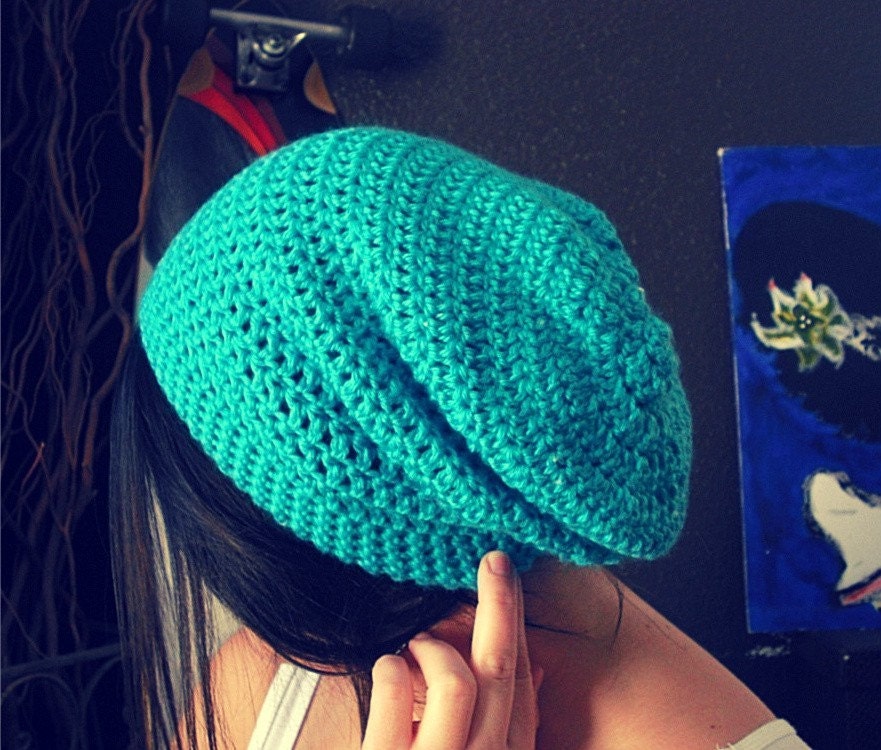 slouch beanie . vegan . eco friendly .  PICK YOUR COLOR