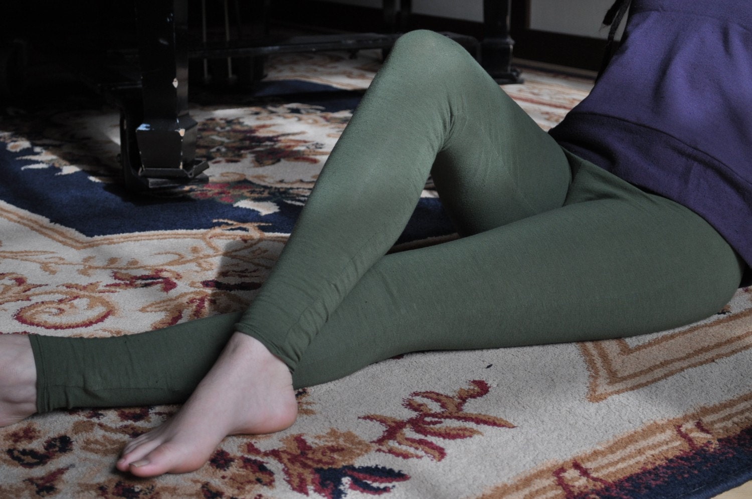 Everyday Leggings  Organic Hemp Lycra Jersey
