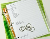 Planner Printables. 8.5 x 11 Bible Study and Prayer. Real Life.