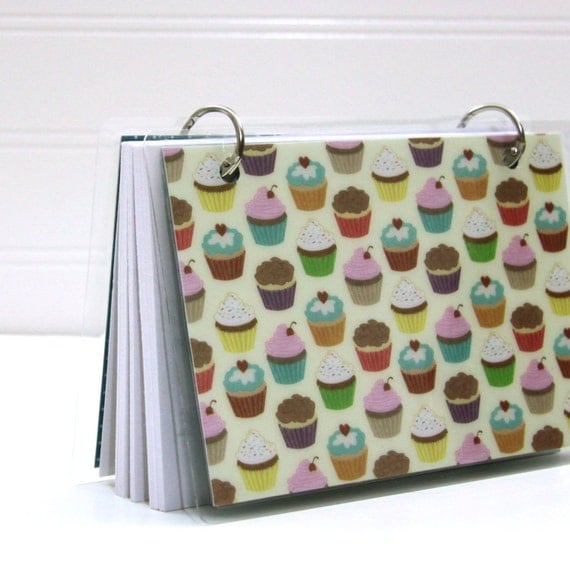 4 x 6 Index Card or Note Card Binder Small by CrownBindery on Etsy