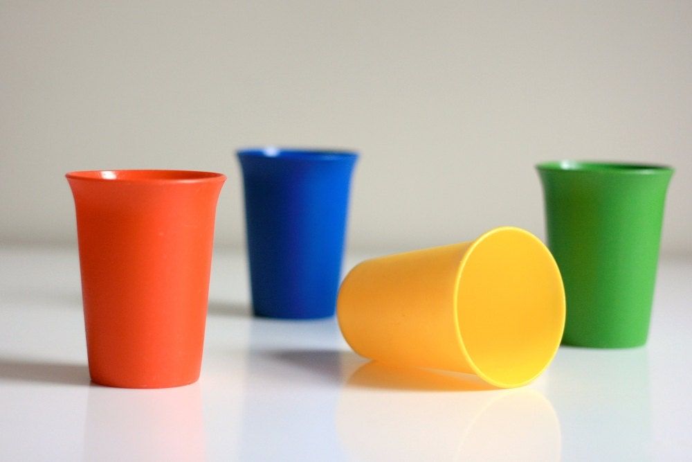 Vintage Tupperware Cups