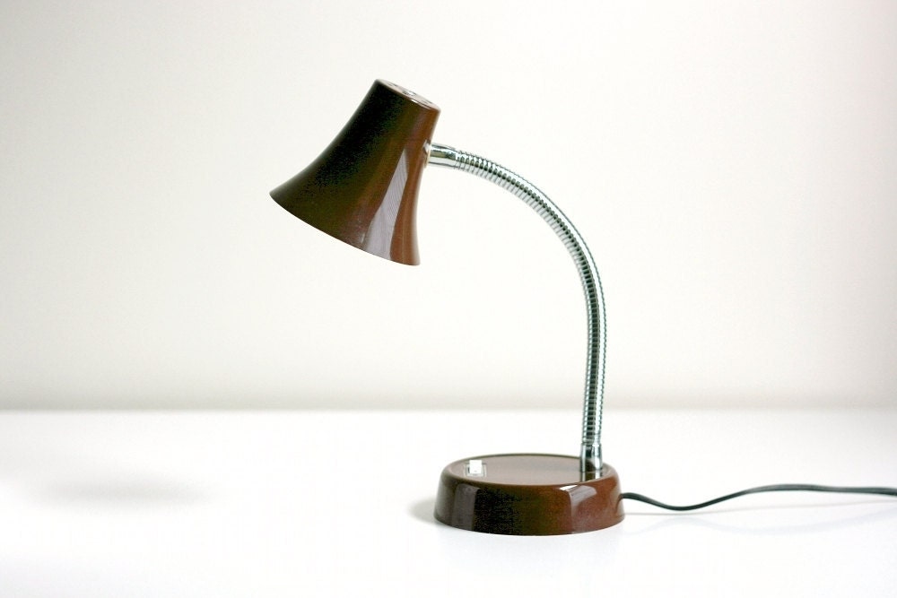 Vintage Gooseneck Desk Lamp