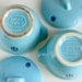 Mid Century Aqua Cronin Small Casserole Dishes