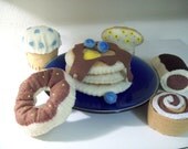 Felt Food Pancakes and Pastry Pattern - Instant File - BREAKFAST TREATS PDF Ebook