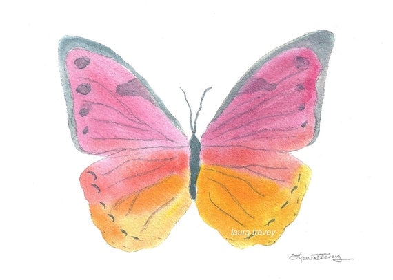 Butterfly Watercolor Painting