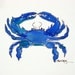 Red Crab Print