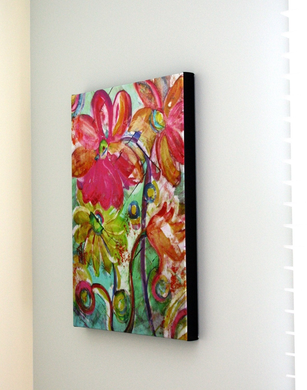 Abstract Giclee on Gallery wrapped Canvas