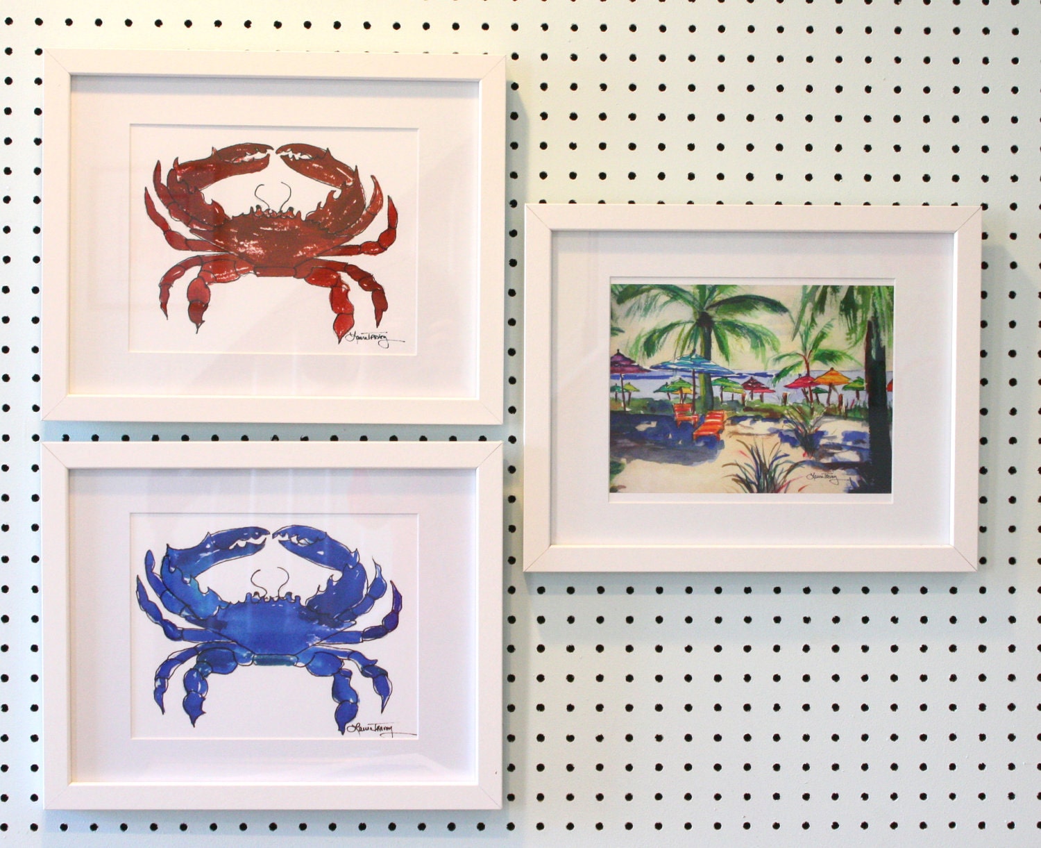 Caribbean Time, Watercolor Digital Print